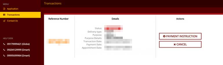 To verify the status of your NBI clearance application