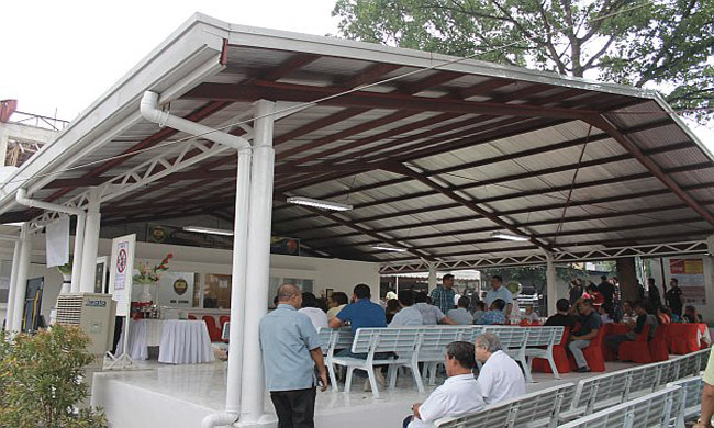 CCCI turns over waiting area to NBI